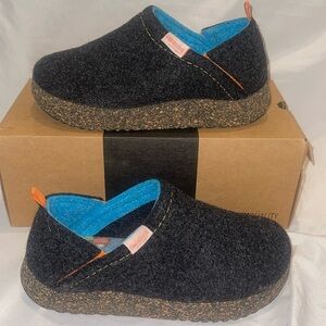 Comfortfusse Dark Grey Lumi Wool Slippers size 39